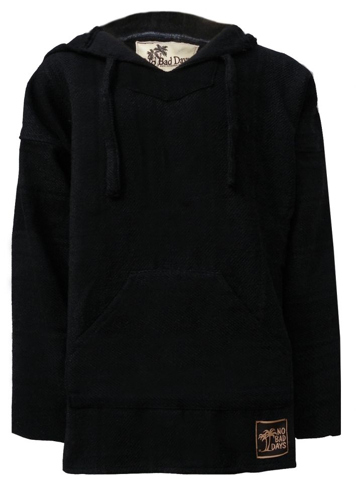 No Bad Days Baja Hoodie Black